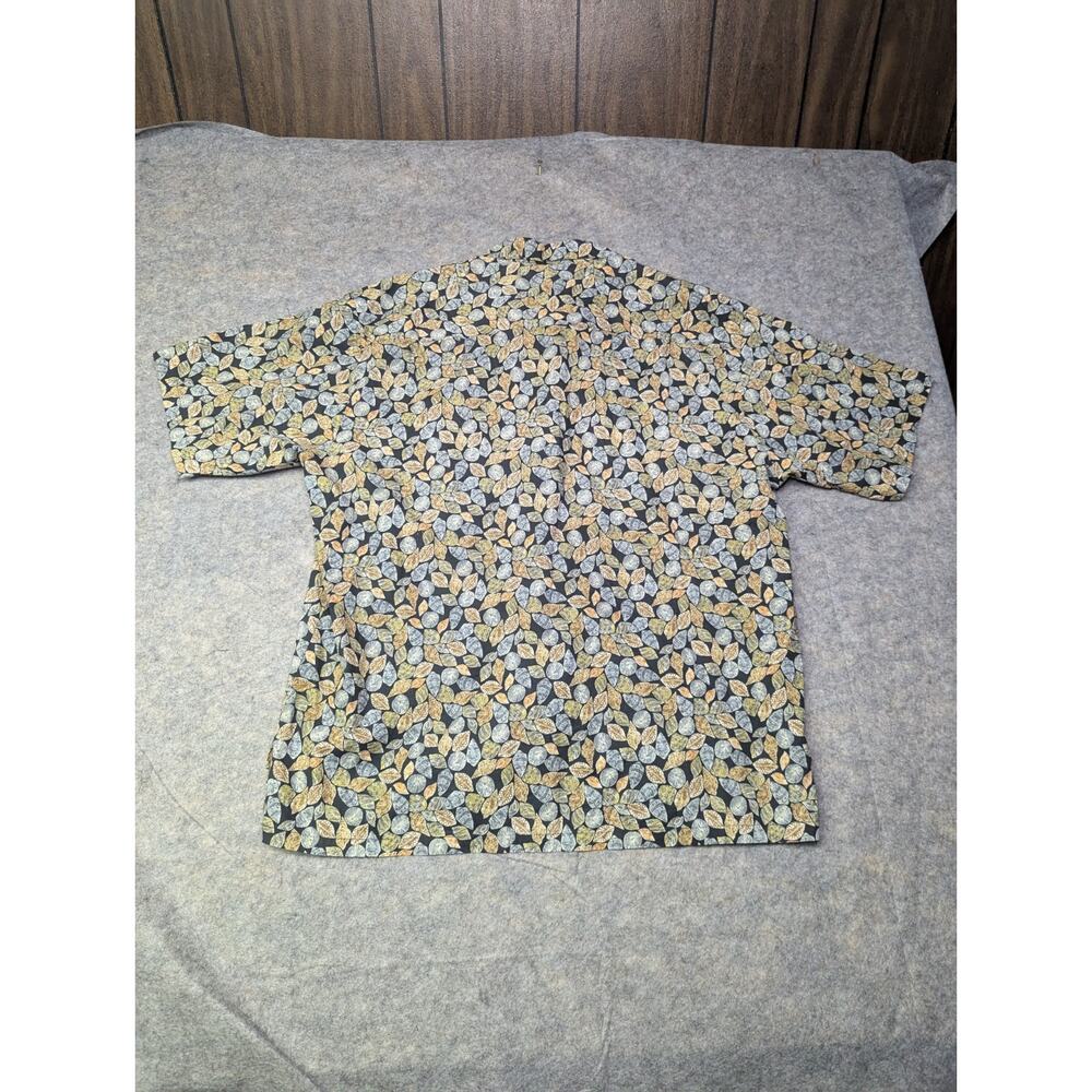 Tori Richard Sea Shells Cotton Lawn Button Shirt Mens 2XL Pocket Made In USA - Picture 7 of 7